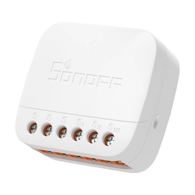 SONOFF Ενδιάμεσος Διακόπτης&nbsp;Smart Switch S-MATE2 WiFi (No Neutral) (Λευκό) (S-MATE2) (SONS-MATE2)