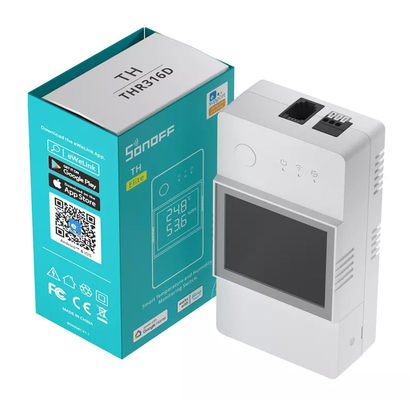 SONOFF smart διακόπτης ελέγχου θερμοκρασίας/υγρασίας THR320D, WiFi, 20A
