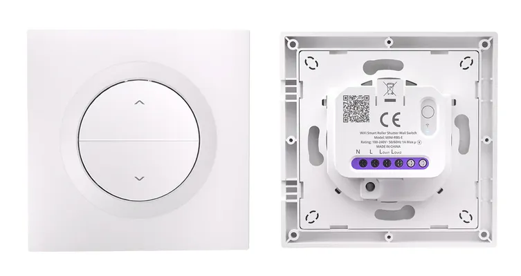 SONOFF smart επιτοίχιος διακόπτης ρολών Orb-RBS, WiFi, Matter, 1A, λευκός