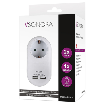 SONORA SONORA PAW100-2USB24