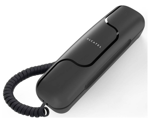 Σταθερό Ψηφιακό Τηλέφωνο Alcatel T06 με Επανάκληση και Ρύθμιση Έντασης Μαύρο