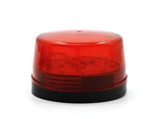 Strobe εσωτερικών & εξωτερικών χώρων, LED, 12V, Red