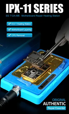 SUNSHINE βάση motherboard SS-T12A-M6, iPhone X/11 series, θερμαινόμενη