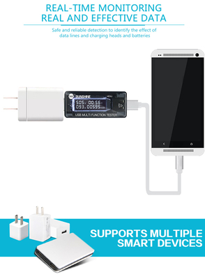 SUNSHINE USB tester φόρτισης SS-302A, V/A/Time/mAh