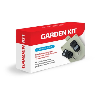 Superior Garden Kit Τηλεχειρισμού 220V AC/DC με 2 Τηλεχειριστήρια και Σταθερή Συχνότητα 433,92 MHz (SUPRK004) (SPRSUPRK004)