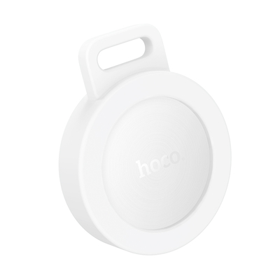 Συσκευή Εντοπισμού Hoco E101 για iOS και Android Συμβατό με Apple Find My Network και Google Find My Device Λευκό