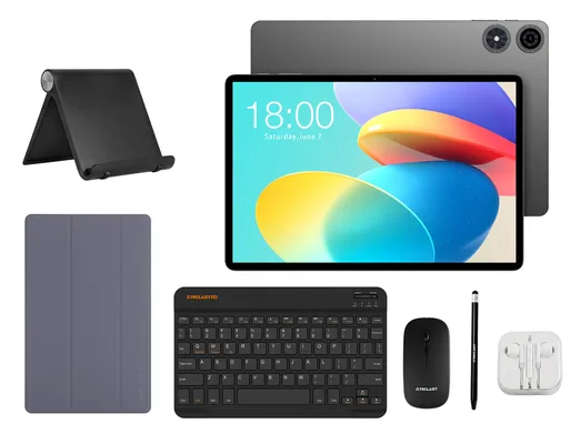 TECLAST tablet P50T με πληκτρολόγιο/ποντίκι/στυλό αφής/θήκη/βάση, 11", 4/128GB, Android 16, 8000mAh, γκρι