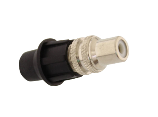 TELECOM RCA female universal connector, με καπάκι, 5τμχ