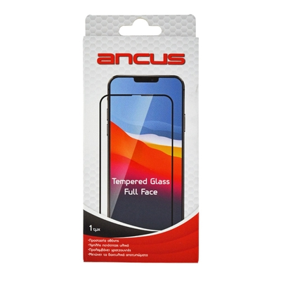 Tempered Glass Ancus Full Face Resistant Flex 9H για Apple iPhone 16 Plus 15 Plus