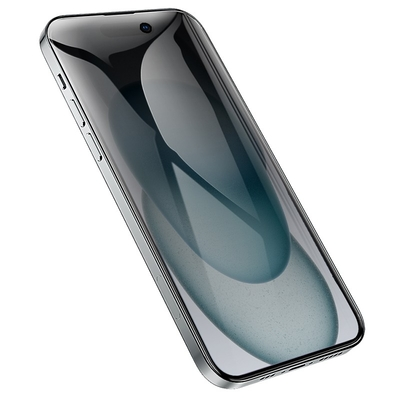 Tempered Glass Hoco Premium Series A37 Plus 120CC Large Arc Edges 28° Privacy Angle 3D Anti-Static για Apple iPhone 16 Plus 15 Plus