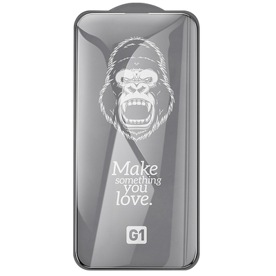 Tempered Glass Hoco Premium Series G1 0.33mm Flash Attach Full Silk Screen HD για Apple iPhone 15 iPhone 16
