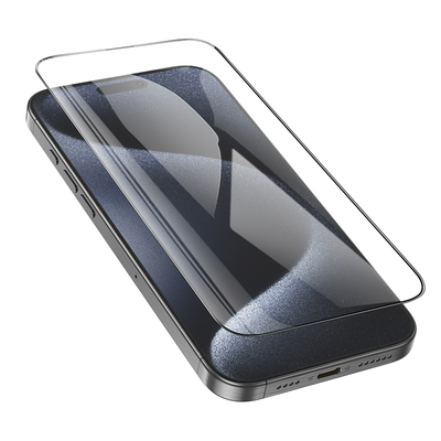 Tempered Glass Hoco Premium Series G14 0.33mm HD Full Screen Large Arc Edges Protection HD 3D για Apple iPhone 17 16 Pro Σετ 10τεμ.