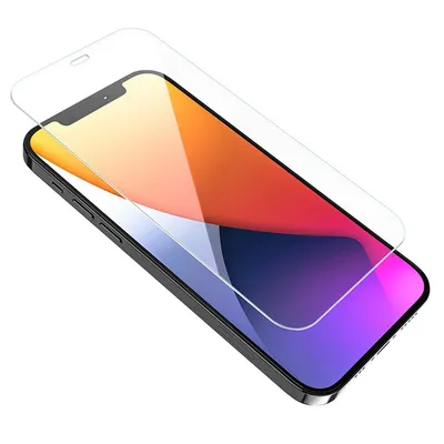 Tempered Glass Hoco Ultra-Thin 0.15mm Full Screen 2.5D Film για Apple iPhone12 iPhone 12 Pro Διάφανο