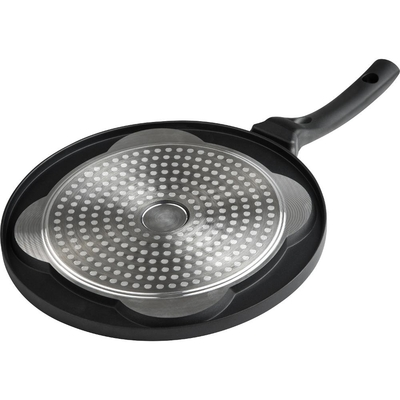 Τηγάνι CREPE Pancake Αντικολλητικό Αλουμινίο 26cm Lamart LT1131 Μαύρο 42002831