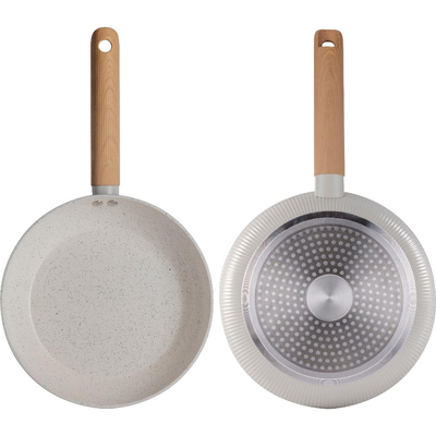 Τηγάνι Κεραμικό Αντικολλητικό 24cm CERAMIC Lamart LT1315 Λευκό