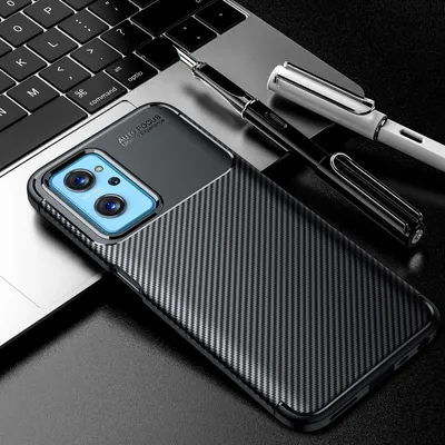 Θήκη Ancus AutoFocus Carbon Fiber για Realme 9i Μαύρη