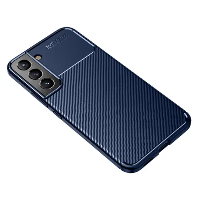 Θήκη Ancus AutoFocus Carbon Fiber για Samsung SM-S901 Galaxy S22 5G Μπλε
