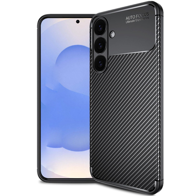 Θήκη Ancus AutoFocus Carbon Fiber για Samsung SM-S942 Galaxy S26 Μαύρη