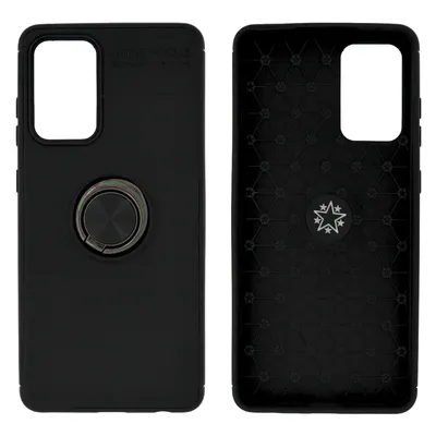 Θήκη Ancus Autofocus Shockproof με Ring Holder για Samsung A72 A725F A726B Μαύρη