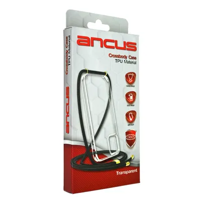 Θήκη Ancus Crossbody για Samsung SM-A336B Galaxy A33 5G Διάφανη με Κορδόνι Μαύρο