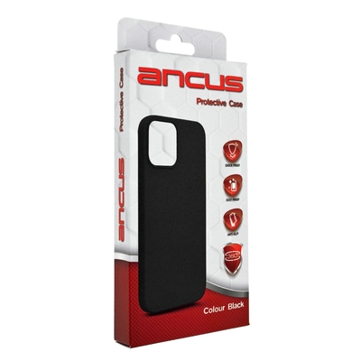 Θήκη Ancus Silicon Liquid για Apple  iPhone 16 Pro Max Μαύρο