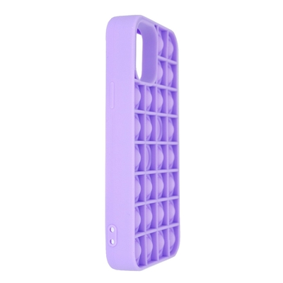 Θήκη Ancus TPU Pop It για Apple iPhone 12 / 12 Pro Μωβ