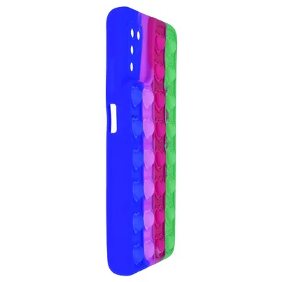 Θήκη Ancus TPU Pop It για Samsung A03s A037F A037M Μπλε Μωβ Κόκκινο Πράσινο