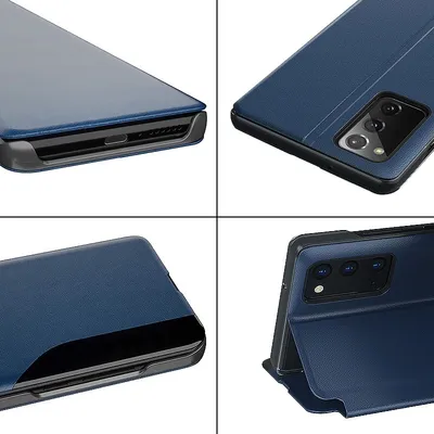 Θήκη Book Ancus για Apple iPhone 13 Pro Max TPU Μπλε