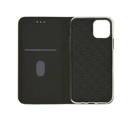 Θήκη Book Ancus Magnetic Canvas για Apple iPhone 11 Pro Max TPU Χρυσαφί