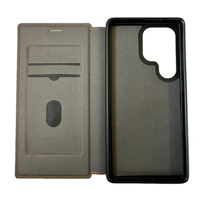 Θήκη Folio TPU Ancus Magnetic Ring για Samsung SM-S948 Galaxy S26 Ultra Μαύρη