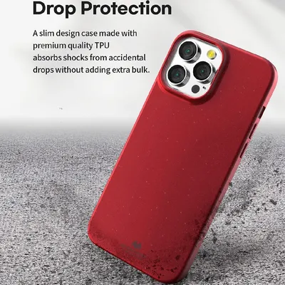 Θήκη Jelly Goospery για Apple iPhone 13 Pro Max Κόκκινο