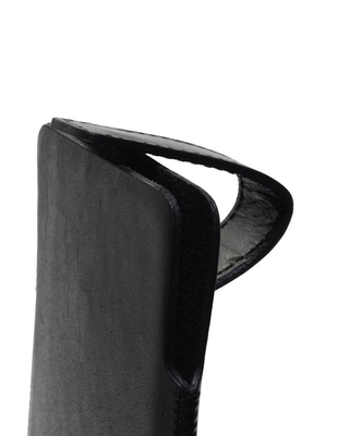 Θήκη Protect Ancus Universal 2XL έως 6.2" Δέρμα Μαύρη με Θήκη Κάρτας