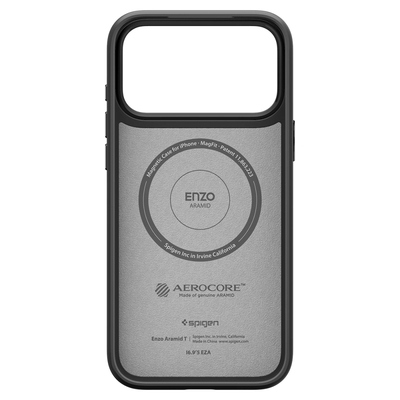Θήκη Spigen Enzo Aramid T Magsafe για Apple iPhone 17 Pro Max iPhone 18 Pro Max Μαύρη
