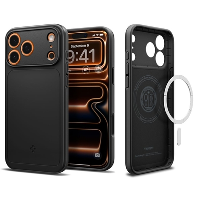 Θήκη Spigen Thin Fit Magsafe για Apple iPhone 17 Pro Max iPhone 18 Pro Max Μαύρη