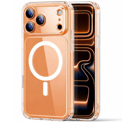 Θήκη TPU Ancus Magnetic Ring για Apple iPhone 17 Pro iPhone 18 Pro Διάφανη