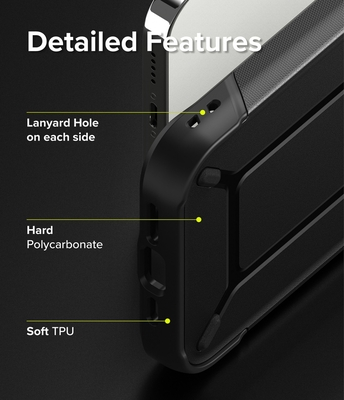 Θήκη TPU Ringke DX για Apple iPhone 13 Pro Mαύρο