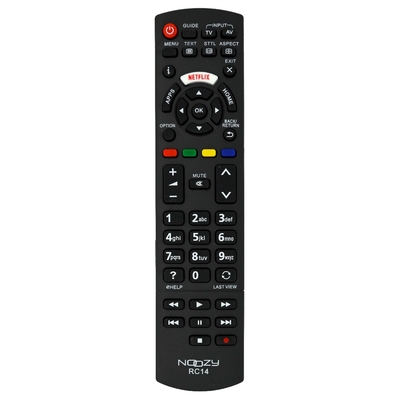 Τηλεχειριστήριο Noozy RC14 για Τηλεοράσεις Panasonic Άμεσης Αντικατάστασης χωρίς Προγραμματισμό