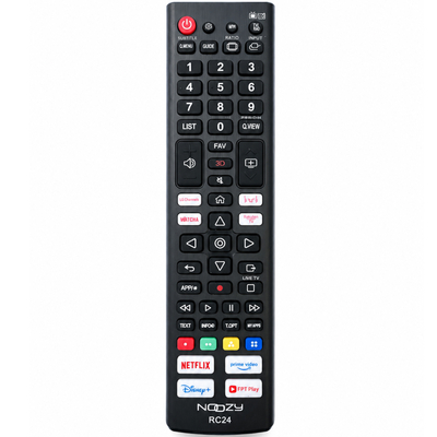 Τηλεχειριστήριο Noozy RC24 για Τηλεοράσεις LG, Άμεσης Αντικατάστασης Χωρίς Προγραμματισμό