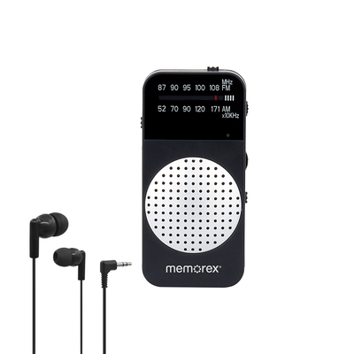 MEMOREX Ραδιόφωνο Αναλογικό Τσέπης AM/FM