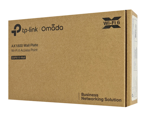 TP-LINK access point EAP615-Wall, AX1800 Dual Band, WiFi 6, Ver 1.0