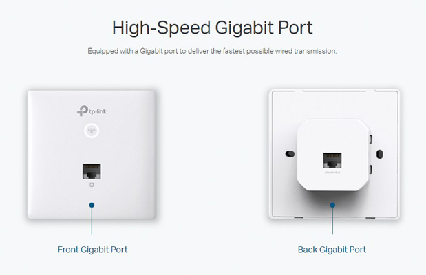 TP-LINK ασύρματο access point EAP230-WALL, AC1200, επιτοίχιο, V1.20