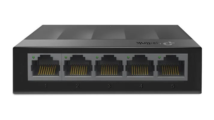 TP-LINK desktop switch LiteWave LS1005G, 5-port 10/100/1000Mbps, Ver 5.40