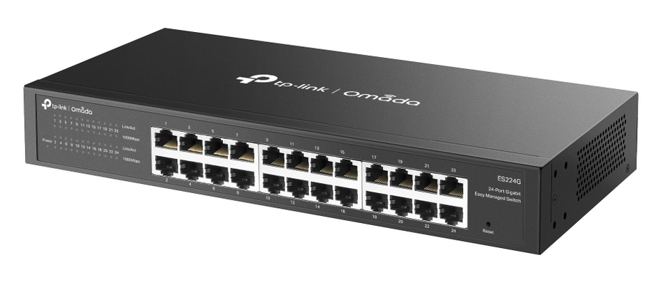 TP-LINK easy managed switch ES224G, 24x Gigabit θύρες, V1.0