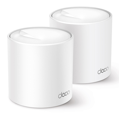 TP-LINK Home Mesh WiFi 6 System Deco X50, 3000Mbps AX3000, V1.0, 2τμχ