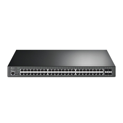 TP-Link JetStream 48-Port Gigabit and 4-Port 10GE SFP+ L2+ Managed Switch with 48-Port PoE+ (SG3452XP) (TPTL-SG3452XP)