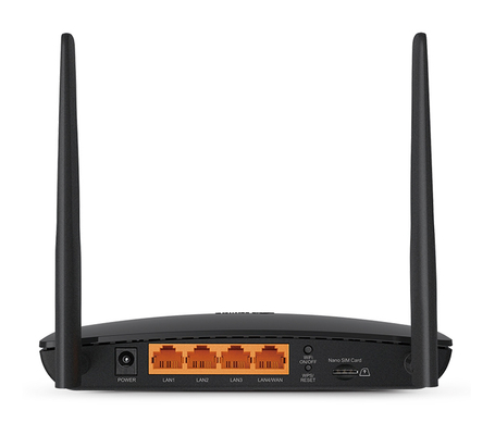 TP-LINK router Archer MR200, 4G LTE, Wi-Fi 750Mbps AC750, Ver. 5.2