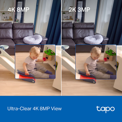 TP-LINK smart camera Tapo C260, 4K, WiFi, two-way audio, Pan/Tilt , Ver. 1.0