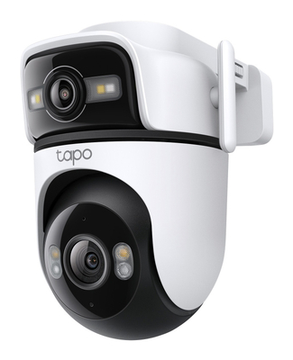 TP-LINK smart κάμερα Tapo C545D, dual lens, 2K/3MP, WiFi, PTZ, IP66, V1.0