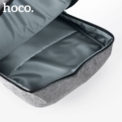 Τσάντα Hoco. BAG03 15.6" 14L με 2 Εσωτερικές Θήκες Αποθήκευσης (40x29x12 cm) Γκρι