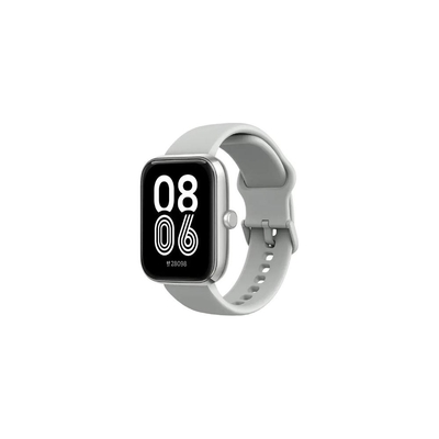 ttec Tempus 47 mm Rectangular Case Smartwatch Silver (2S09WGM) (TTEC2S09WGM)